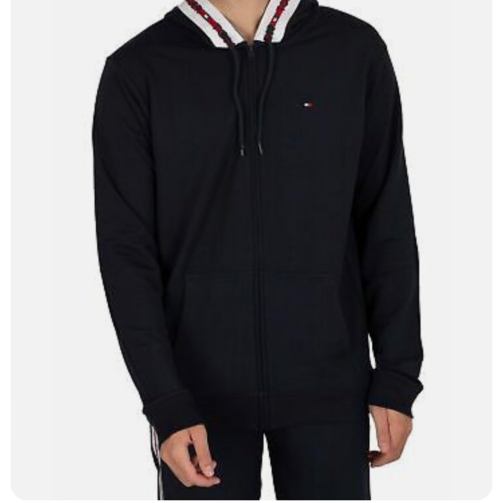 Men navy blue Tommy Hilfiger hoodie